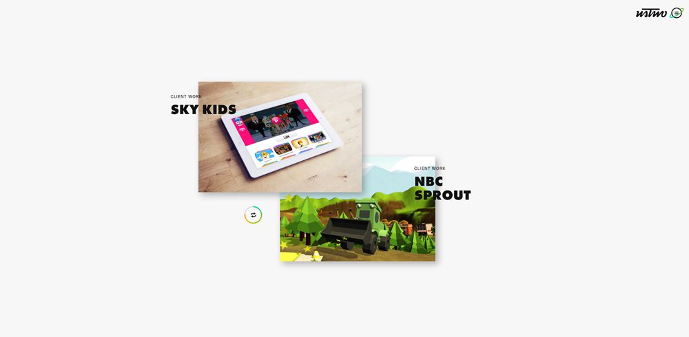 drop shadow design trend web Ustwo