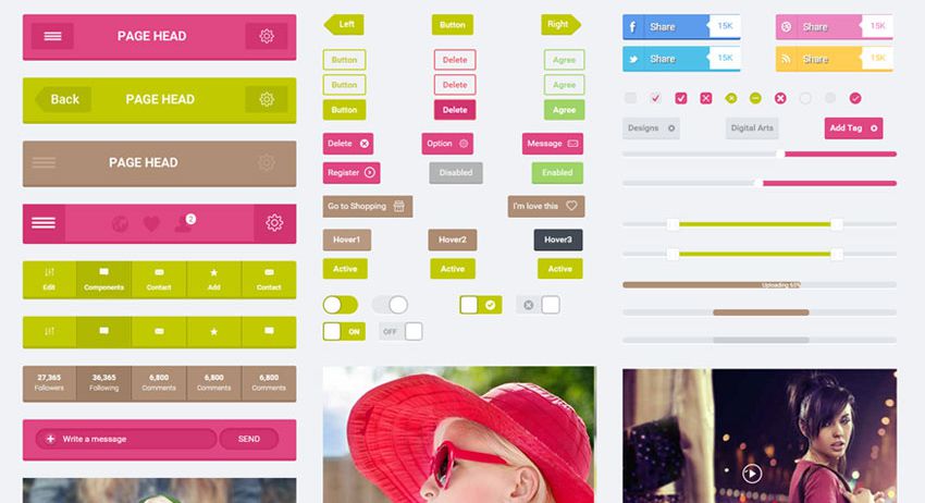 flatto ui kit bootstrap