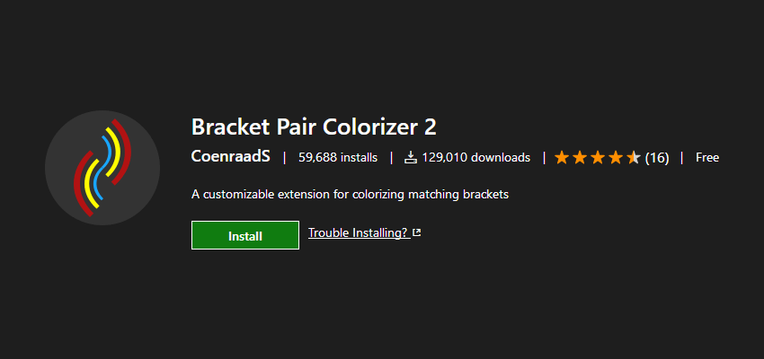 Bracket Pair Colorizer 2