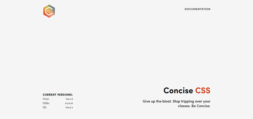 Concise CSS